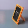 Photo Frame With Chamakpatti And Hand Painted Work