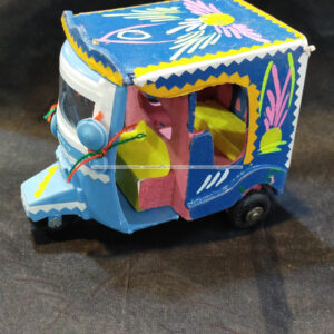 Hand Painted Rickshaw For Decore
