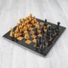 Black & Golden 15" Chess Set