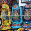 Hand Painted Fine Art Lantern